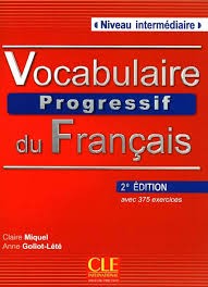 Vocabulaire progressif du français avec 375 exercices Niveau intermédiaire - Click to enlarge picture.