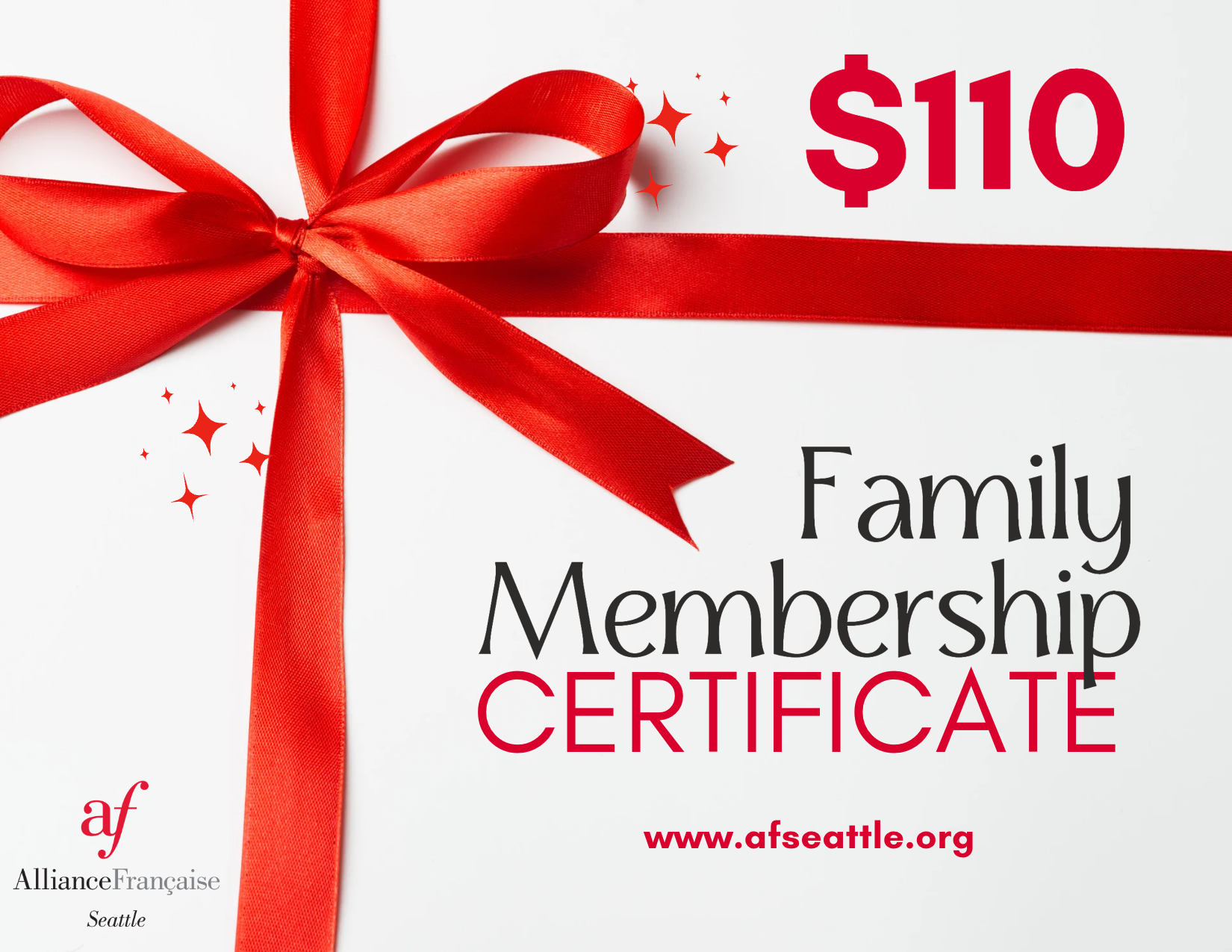 Gift Certificate: Family Membership