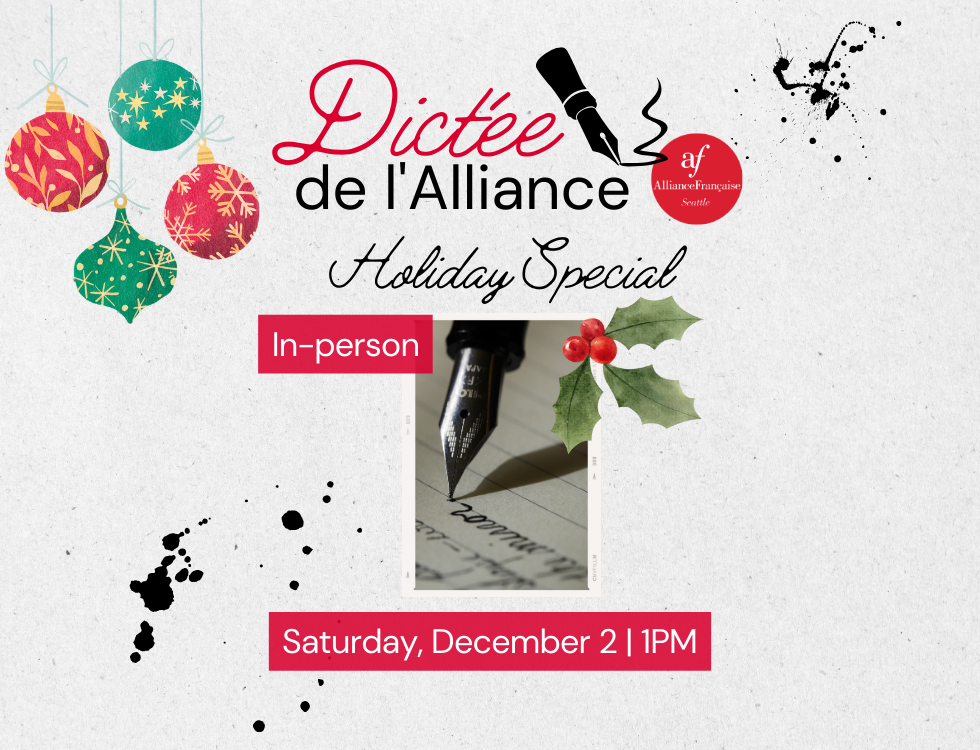 Dictée à l'Alliance: Holiday Special