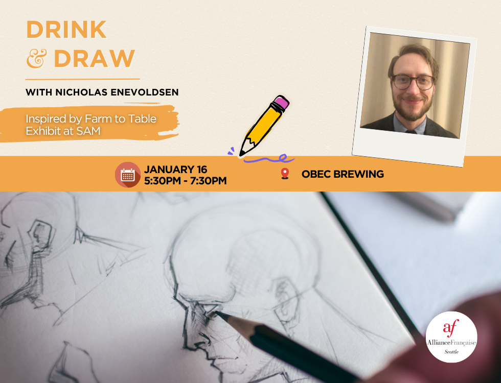 Drink and Draw with Nicholas Enevoldsen