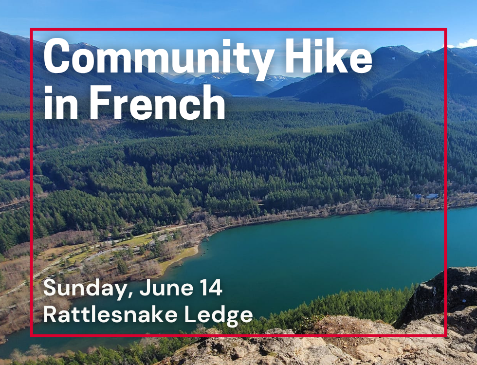 Community Hike in French