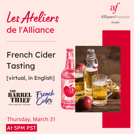 French Cider Tasting [in English, virtual] | Mar 31